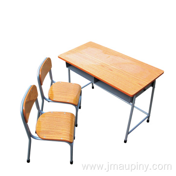 Kindergarden plywood chair with metal leg